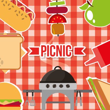 Piknik gıda resim