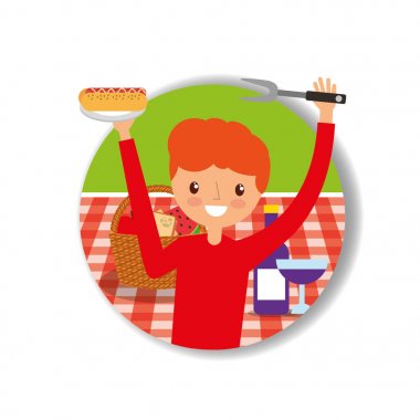 mutlu insanlar piknik