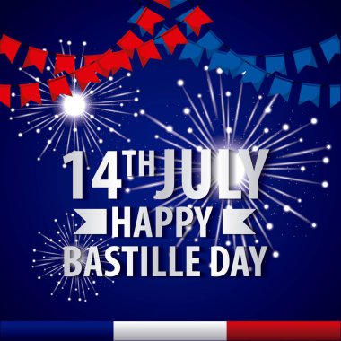 Bastille Günü Fransız kutlama