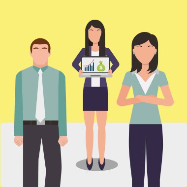 insanlar iş dizüstü rapor istatistik üstünde perde ile