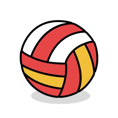 Voleybol spor top amblemi