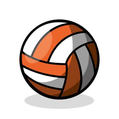 Voleybol spor top amblemi