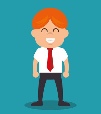 büyüme simgesi olan başarılı iş adamı