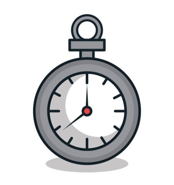 Chronometre izlemek izole simgesi