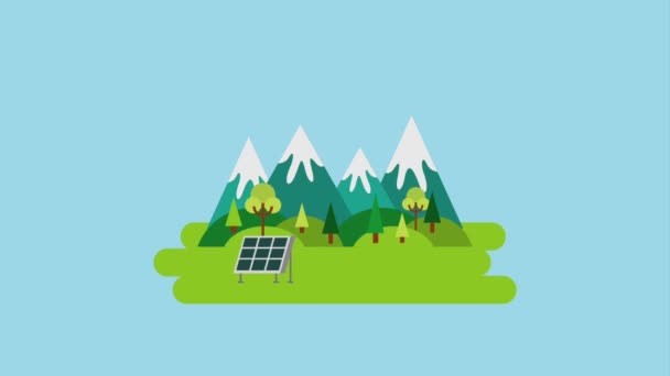 animation éco énergie verte 