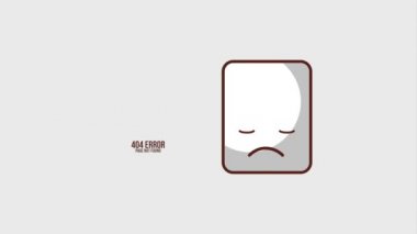 animasyon bulunamadı 404 hata sayfası hd