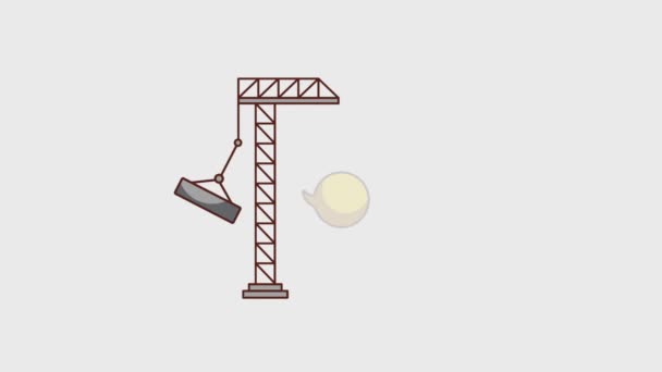 404 Fehlerseite Animation hd — Stockvideo