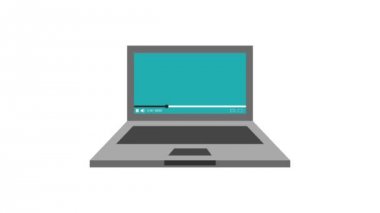 genç adam video ekran laptop koçluk