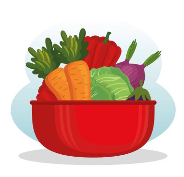 taze ve organik sebze ile mutfak ot