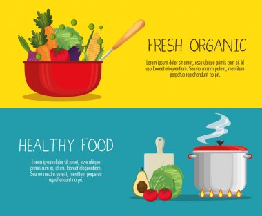 taze ve organik sebze ile mutfak ot