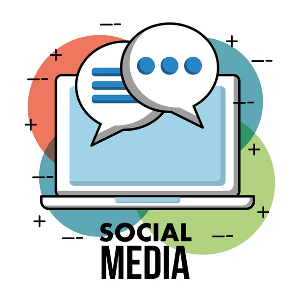 Social media image — Stock Vector
