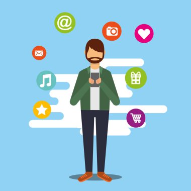 insanlar sosyal medya