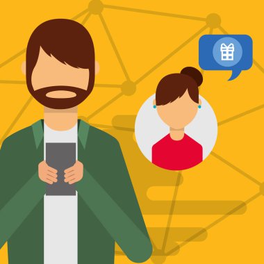 insanlar sosyal medya