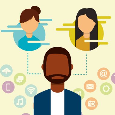 insanlar sosyal medya