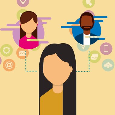 insanlar sosyal medya