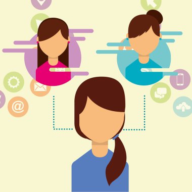 insanlar sosyal medya