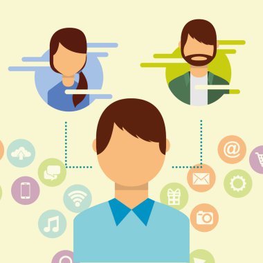 insanlar sosyal medya