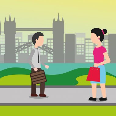 Evrak Çantası'nı iş iş tutan işadamı