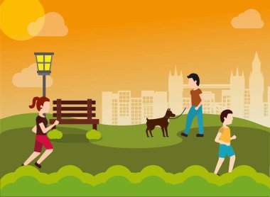 İnsanlar spor aktivite