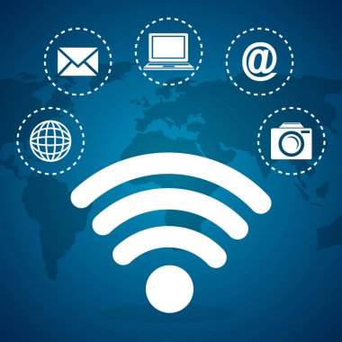 Sosyal ağ Icons set