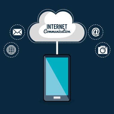 Internet iletişim ile Smartphone 