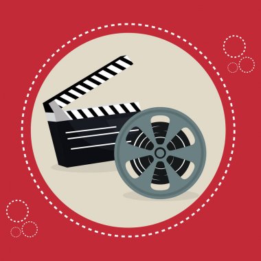 sinema clapper kurulu eğlence simgesi