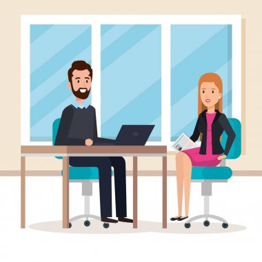 iş adamları ile kaynakları insan office şirket sahne