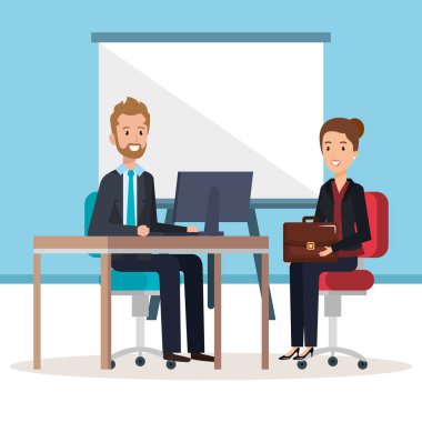 iş adamları ile kaynakları insan office şirket sahne