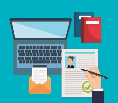 İnsan kaynakları Icons set