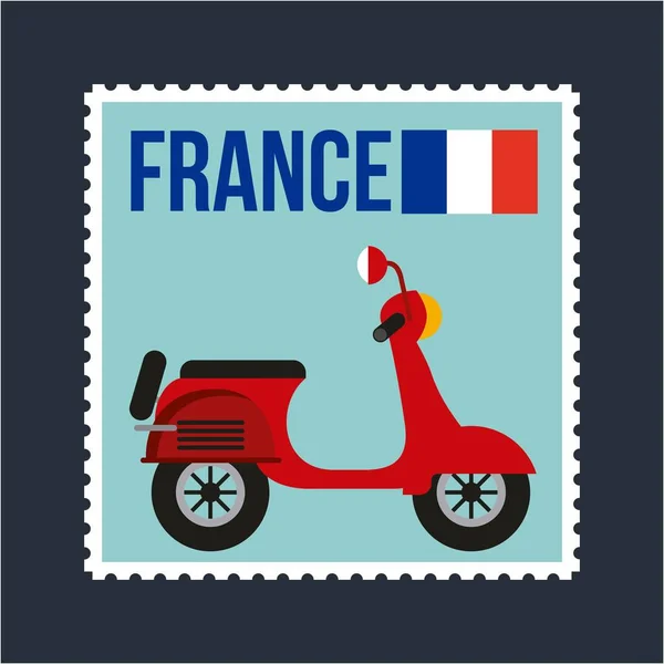 Happy Ημέρα της Βαστίλης Γαλλία — Διανυσματικό Αρχείο