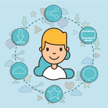 çocuklar sosyal medya