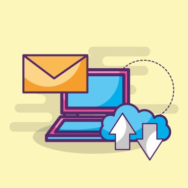 dizüstü e-posta ileti bulut depolama upload ve download