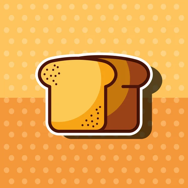 面包和甜点产品概念 — 图库矢量图片