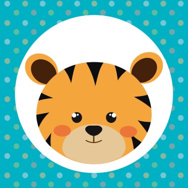 ihale karakter sevimli kaplan baş