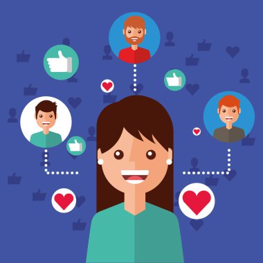 gülümseyen kadın viral içerik insanlar bağlantı