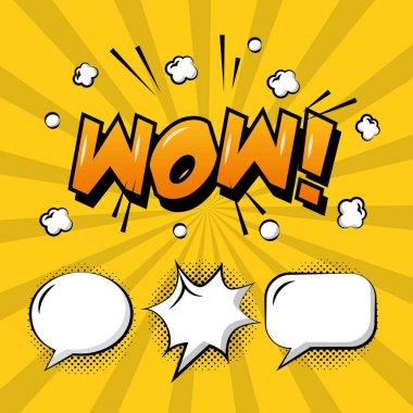 komik pop sanat konuşma balonu