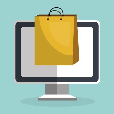bilgisayar ile online alışveriş