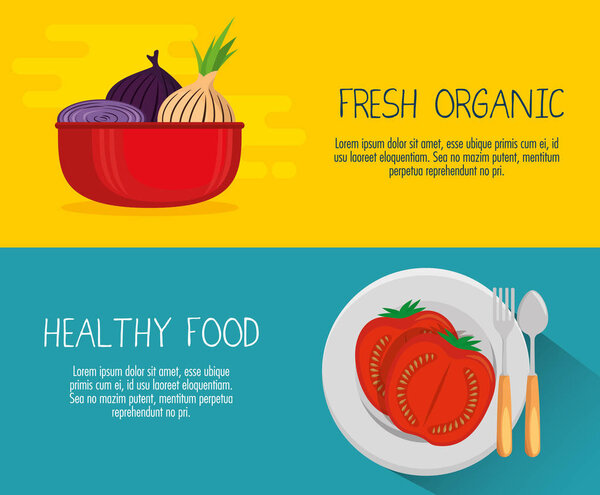 группа овощей с фактами питания
