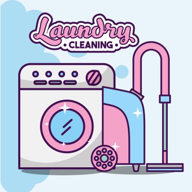 ilgili temizlik Çamaşırhane