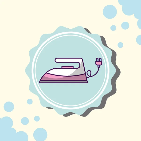 세탁 관련 청소 — 스톡 벡터