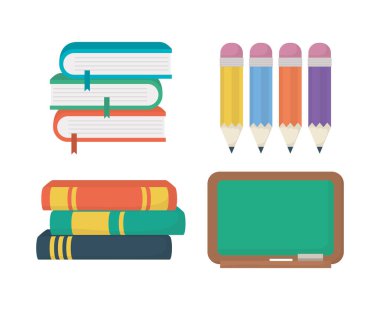 Okul kartına set malzemeleriyle birlikte dön.