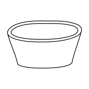 Sos ikonlu mutfak tabağı