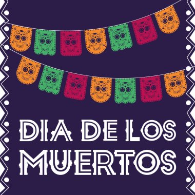 Üzerinde çelenkler asılı bir kart.