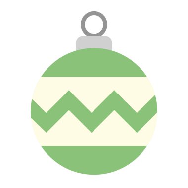 neşeli Noel top izole simgesi