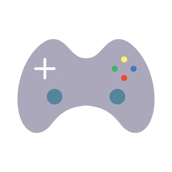 Control de videojuegos icono aislado — Vector de stock