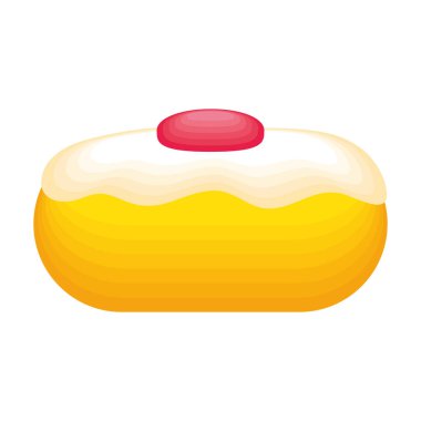 Mutlu Hanukkah kutlamaları tatlı yemekler