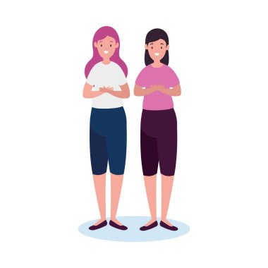 güzel kadın avatar karakter simgesi