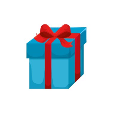 hediye kutusu izole edilmiş simge