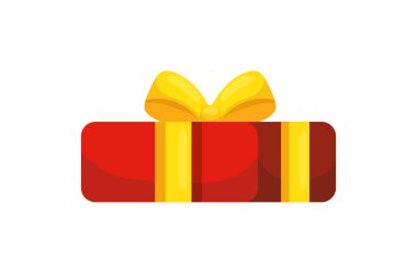 hediye kutusu izole edilmiş simge