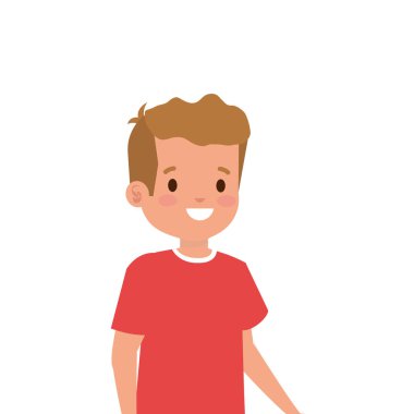 Sevimli küçük çocuk Avatar karakteri